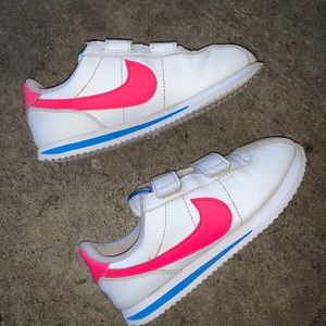 Nike Cortez Basic SL Kids 13c white/pink/blue